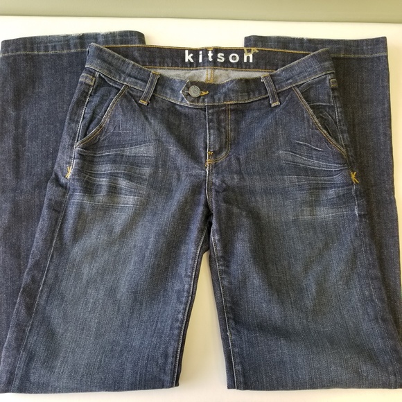 Kitson LA Beverly Hug Me Trouser Jeans G201 - Picture 4 of 8